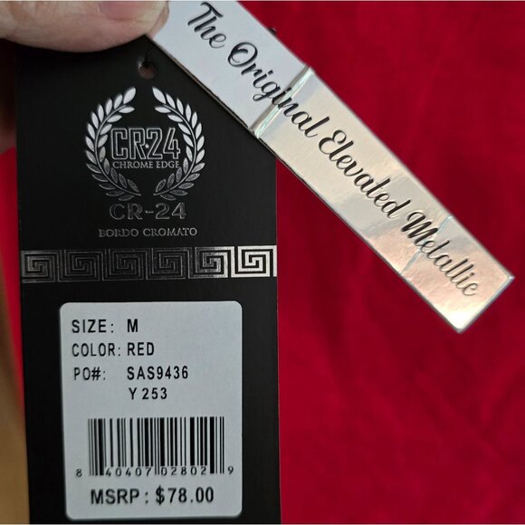 CR24 Mens Red "Legendary" T-Shirt front graphic - Picture 6 of 8